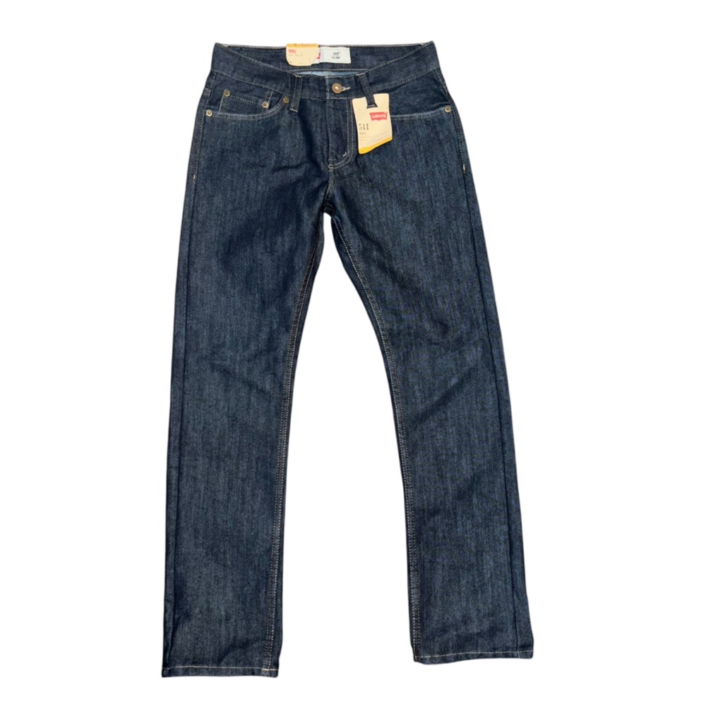 Levi's dark denim 511 slim size 14 27x27 new with tag